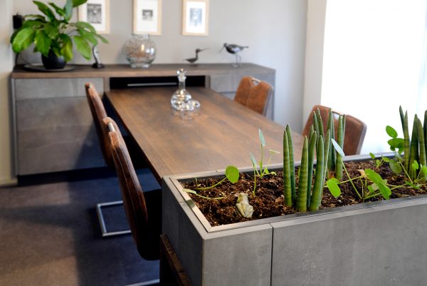 bureau werkplek inrichting werkkamer ladekast maatwerk meubels meubelmakers Utrecht mooi ruim