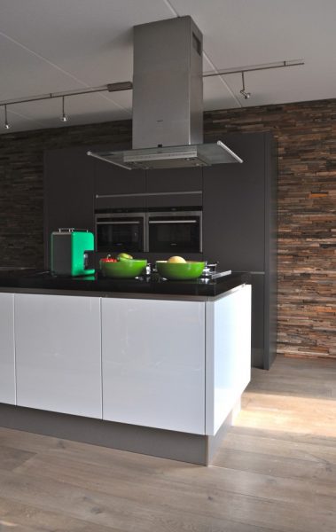 Wonderwall sierwand voor keuken mooi ruim Utrecht