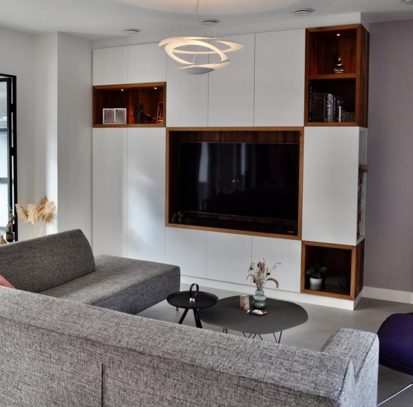 tv-kast tv-meubel woonkamerkast maatwerk meubelmaker Utrecht